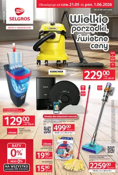 Pogląd oferty "Selgros cash&carry gazetka - Sprzątanie" - ważna od 21.05.2026
