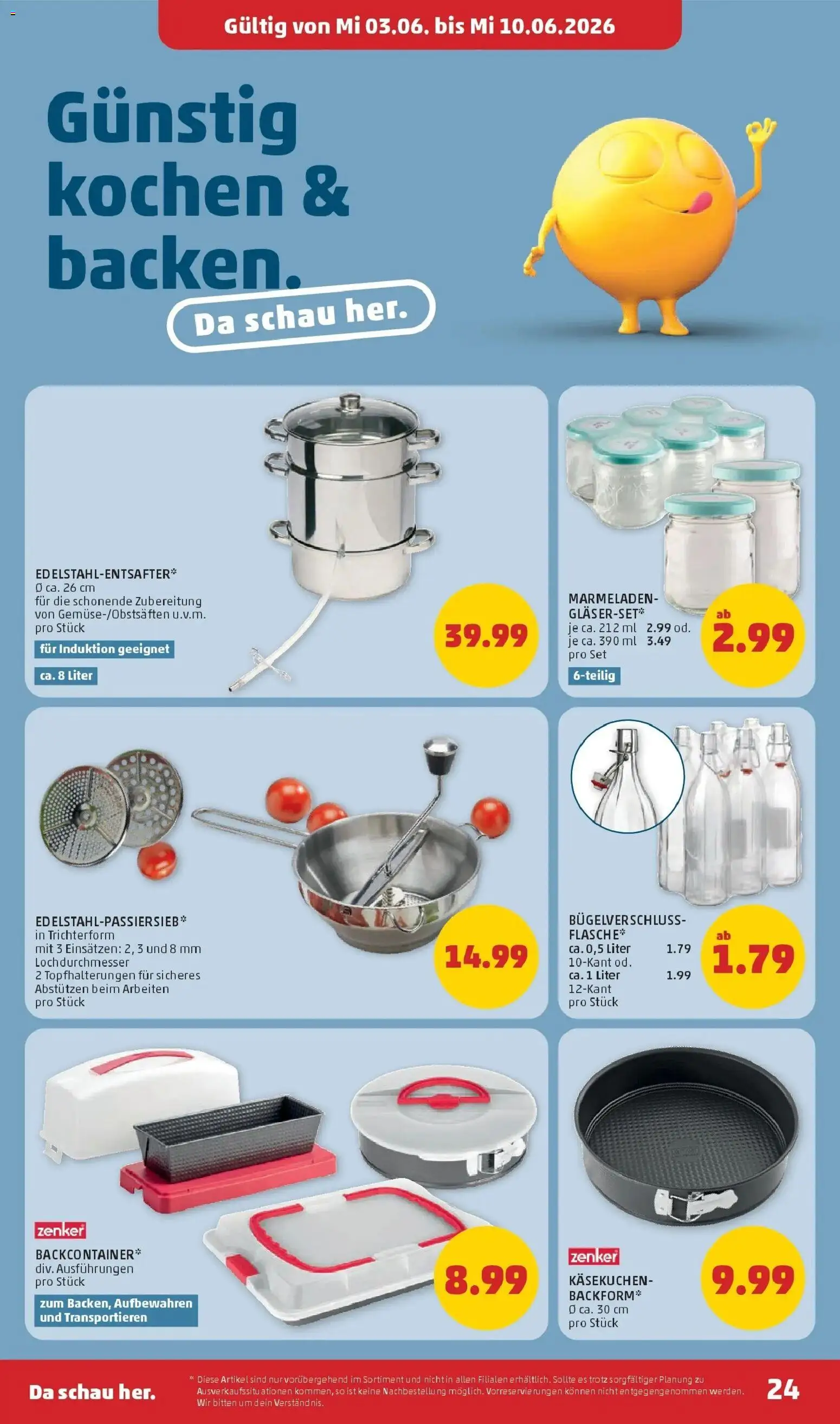 Penny Markt Die ganze Woche sparen gültig ab 03.06.2026 | Seite: 24