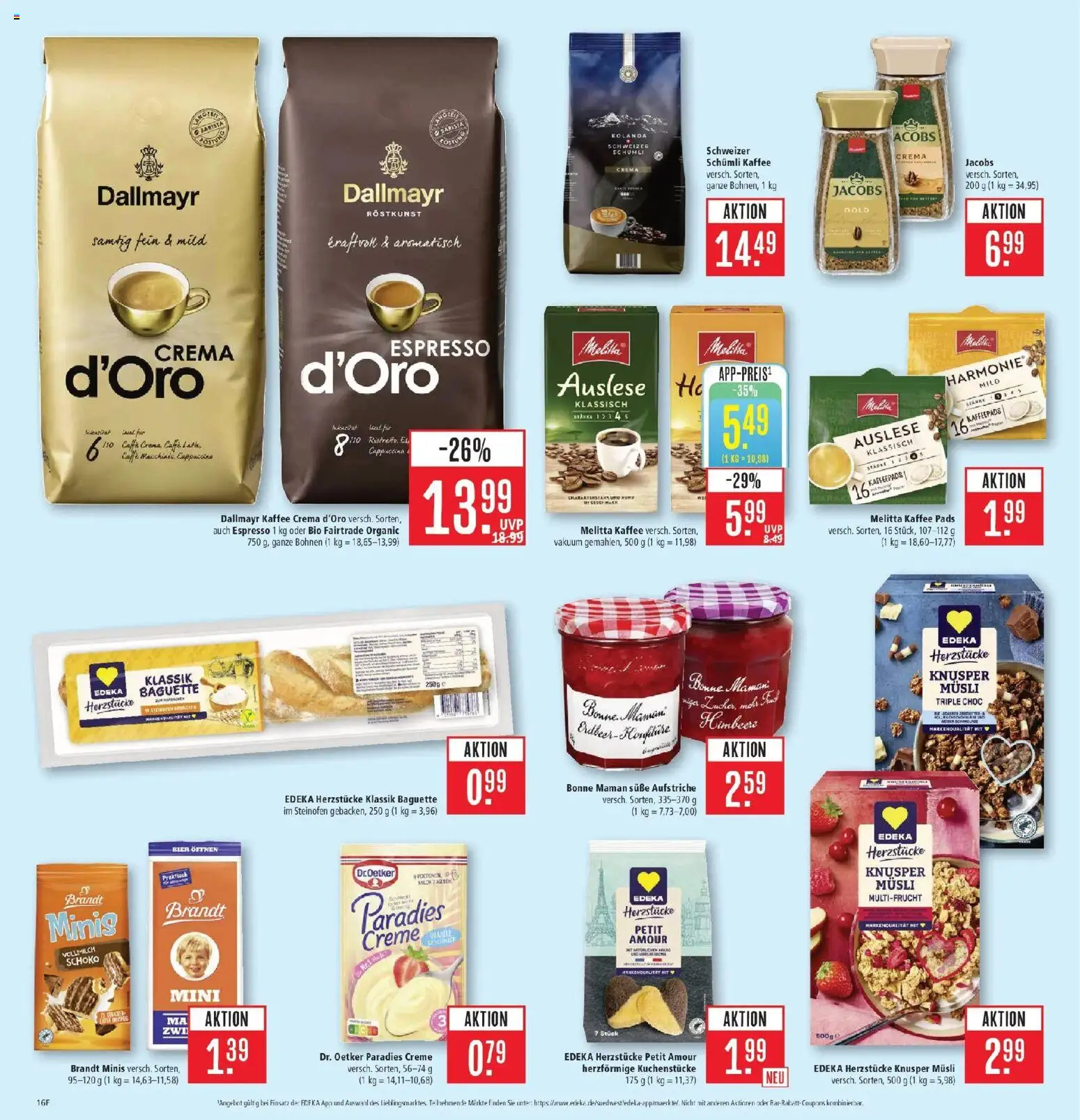 Marktkauf Prospekt Heidenheim (ab 10.08.2026) » Angebote online | Seite: 20 | Produkte: Musli, Kaffeepads, Melitta kaffee, Dallmayr