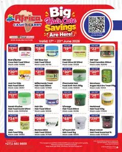 Africa Cash & Carry specials catalogue – valid from 17.06.2026