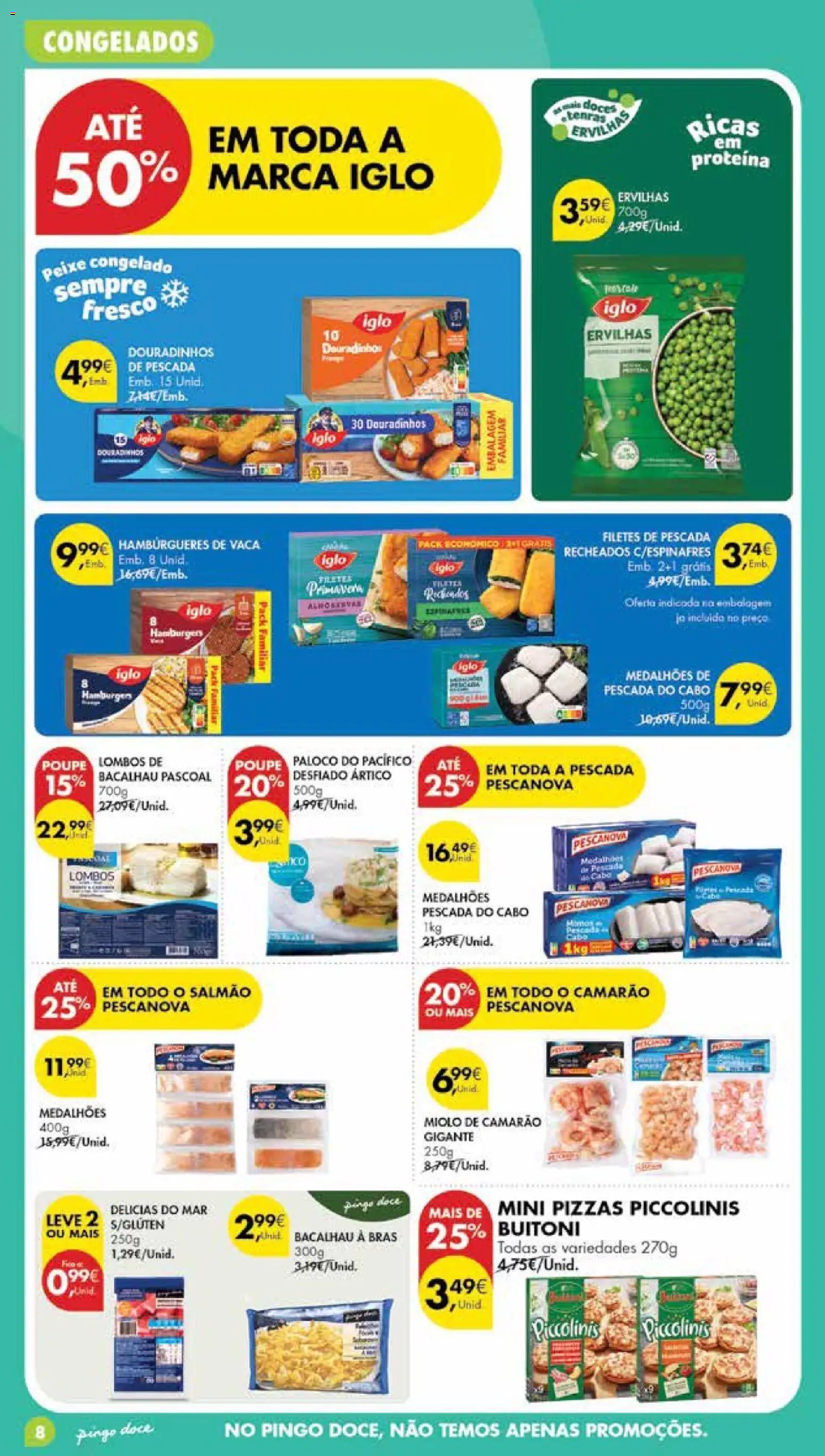 Pingo Doce Poupe Esta Semana Madeira │ válido de 18/08/2026 | Página: 8 | Produtos: Cabo, Bacalhau, Pescada do cabo, Peixe
