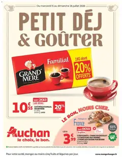 Auchan - Prévisualisation de Auchan prospectus valide à partir de 15/07/2026