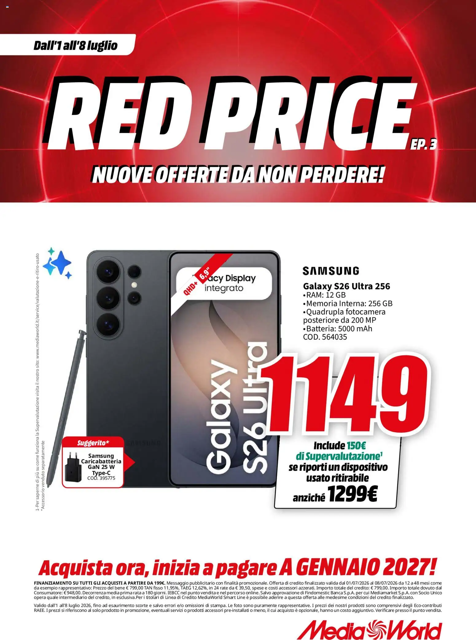 Volantino Media World del 01/07/2026 | Pagina: 29