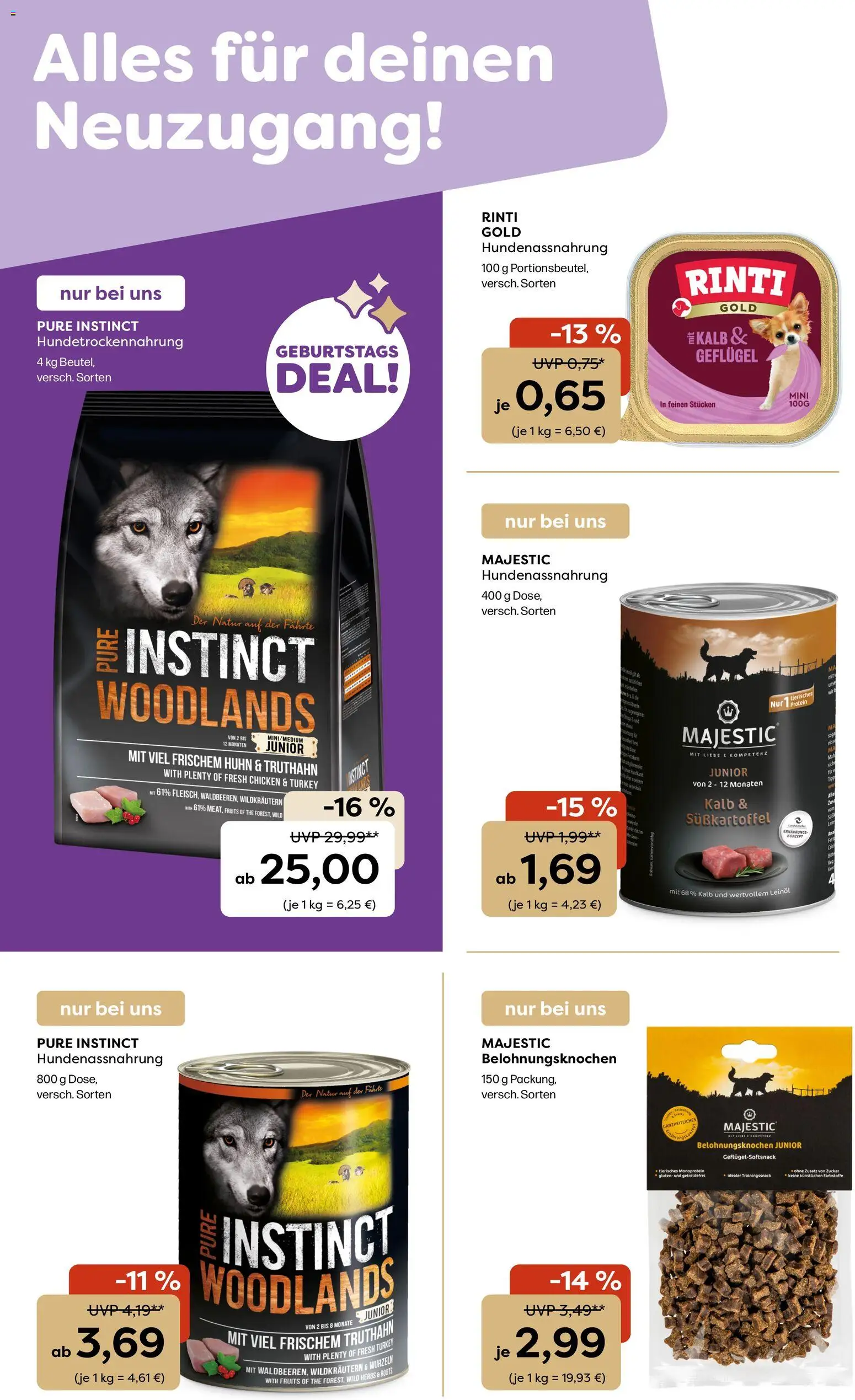 Zoo & co Prospekt – gültig ab 01.06.2026 | Seite: 2 | Produkte: Leinöl