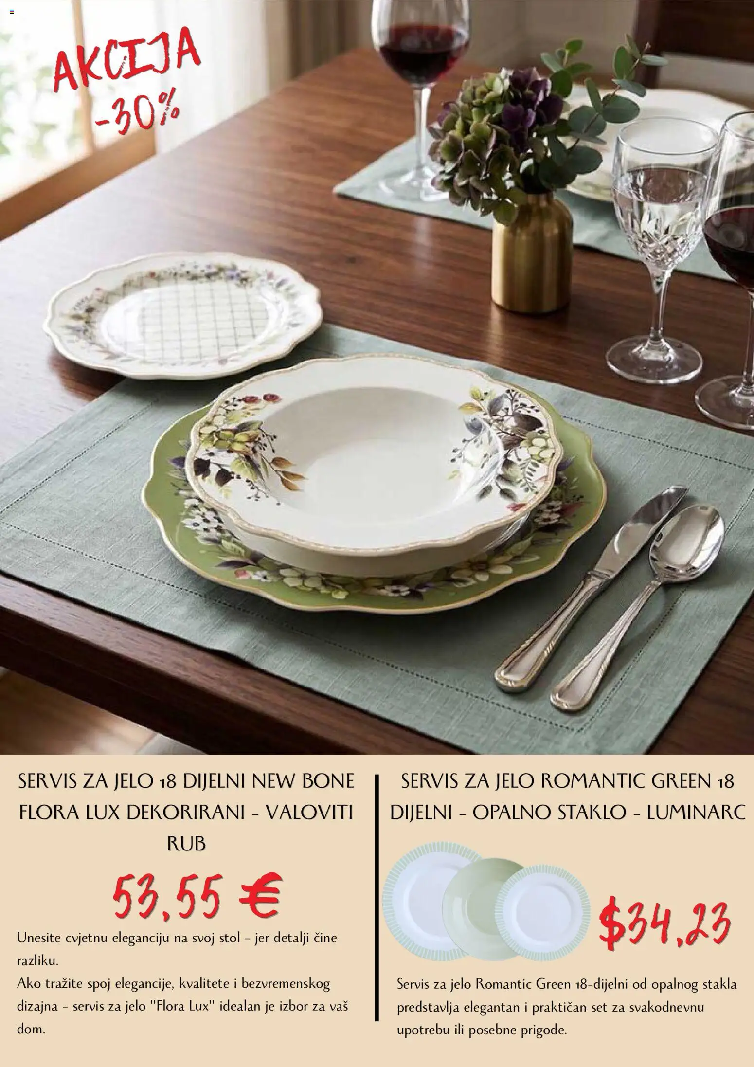 Bima katalog | vrijedi od 14.10.2026 | Stranica: 3 | Proizvodi: Stol, Servis za jelo, Staklo