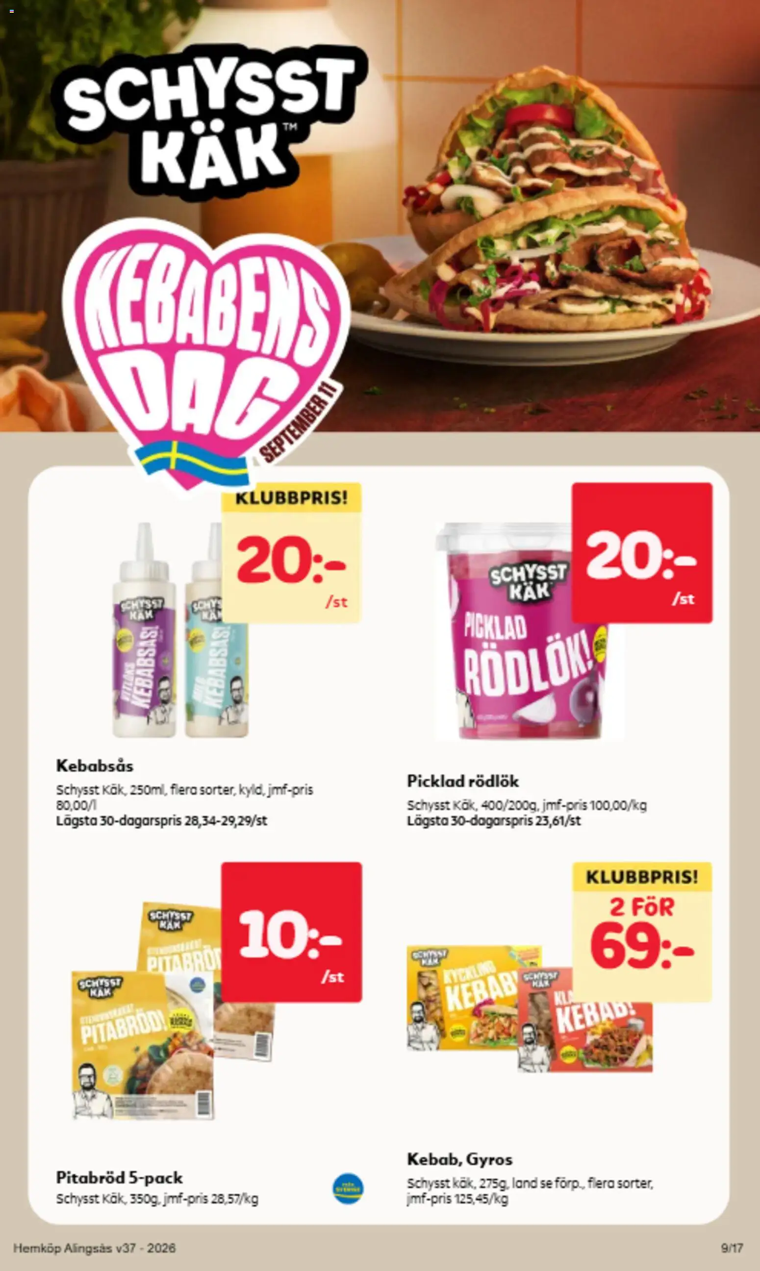 Hemköp reklamblad aktuell från 07/09/2026 | Sida: 9