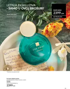 AVON katalog Avgust 2026 - pregled AVON kataloga - važi od 01.08.2026 | Strana: 71 | Proizvode: Parfem