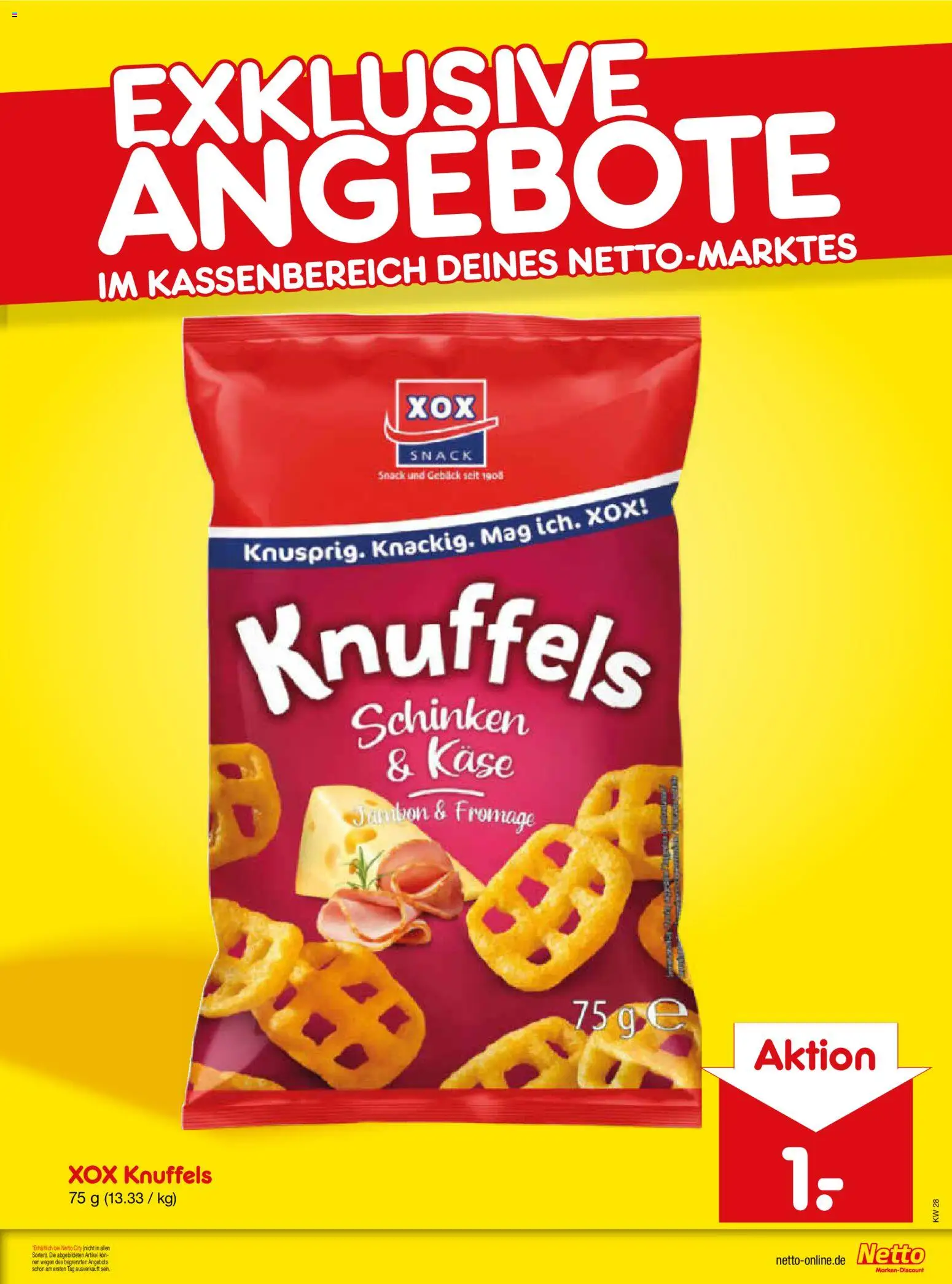 Netto Marken-Discount Prospekt – gültig ab 06.07.2026 | Seite: 17 | Produkte: Käse, Schinken