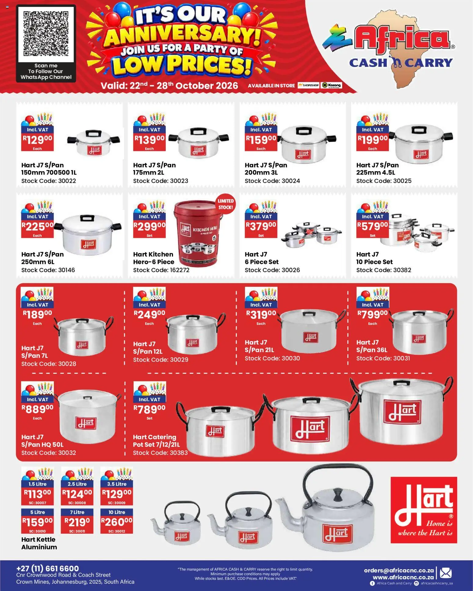 New Africa Cash & Carry catalogue – valid from 22/10/2026 | Page: 144