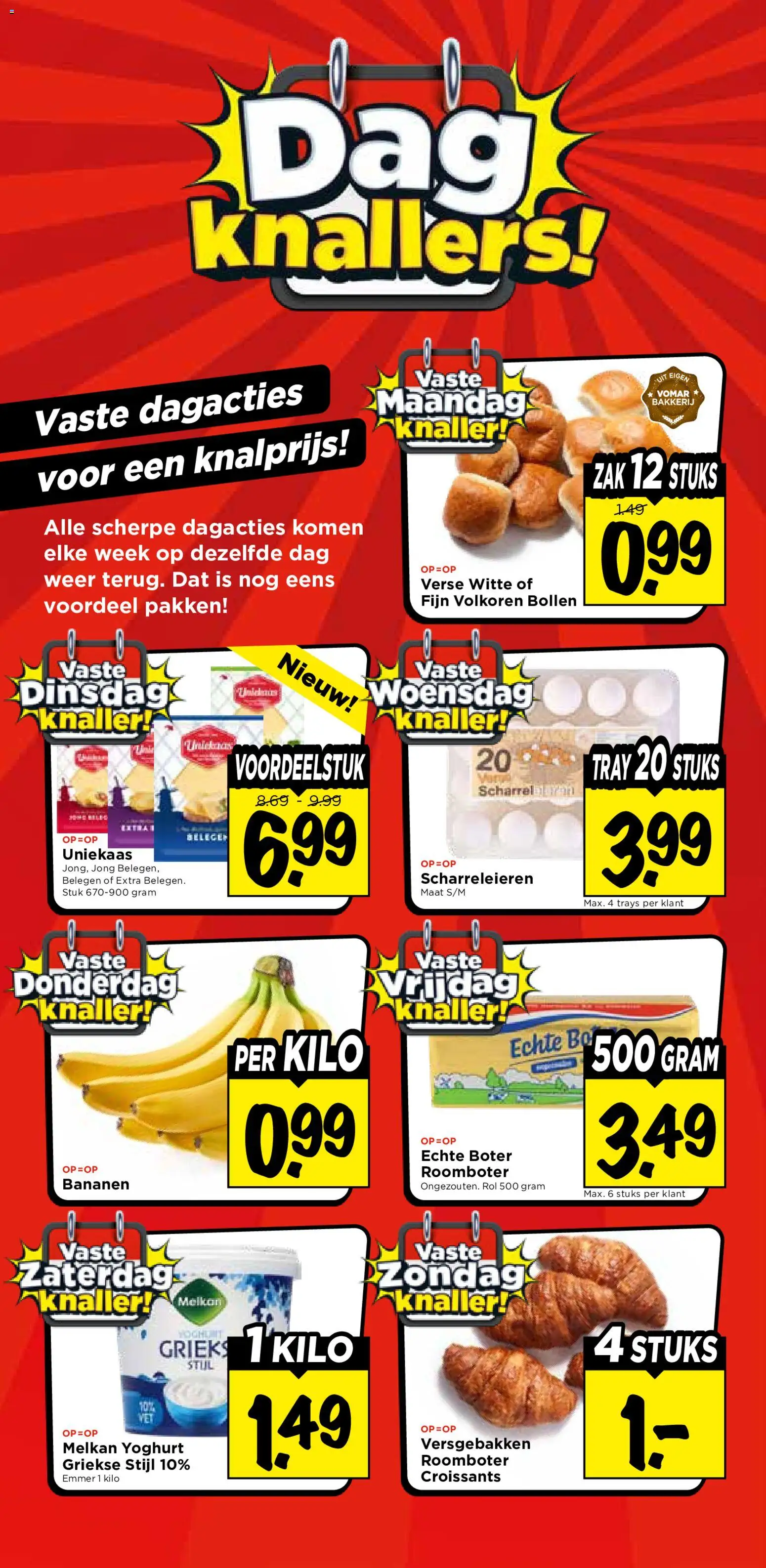 {H1} | Pagina: 16 | Producten: Boter, Bananen, Roomboter, Bakkerij