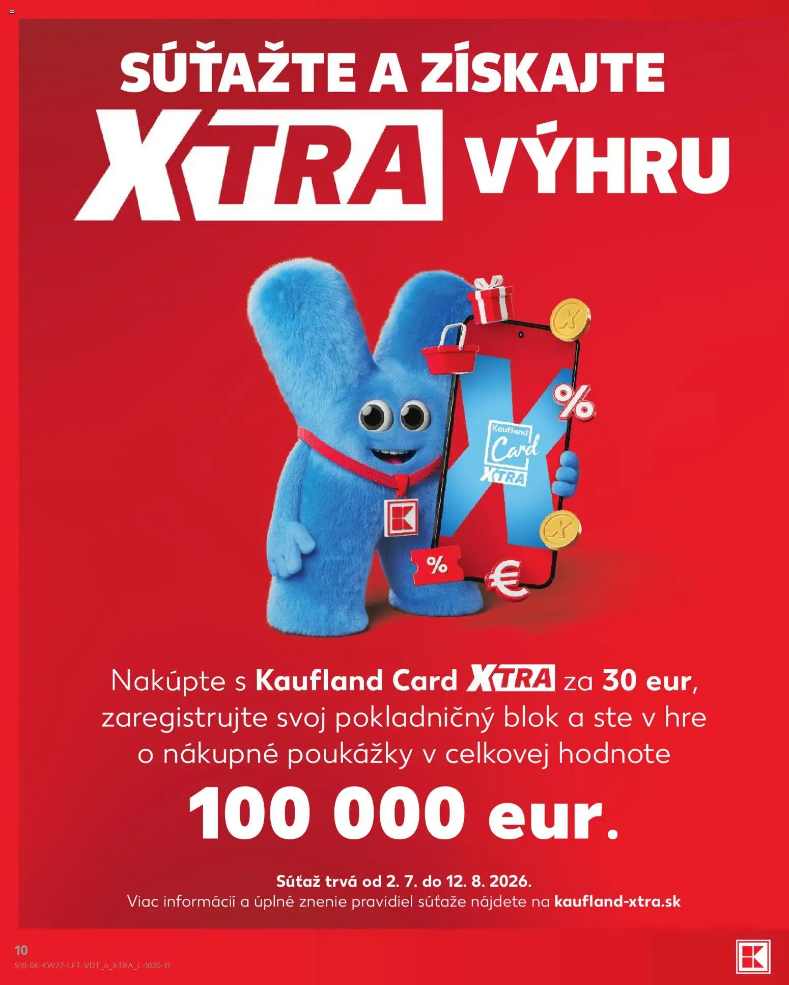 Nové Kaufland akcie – leták je platný od 02.07.2026 | Strana: 10