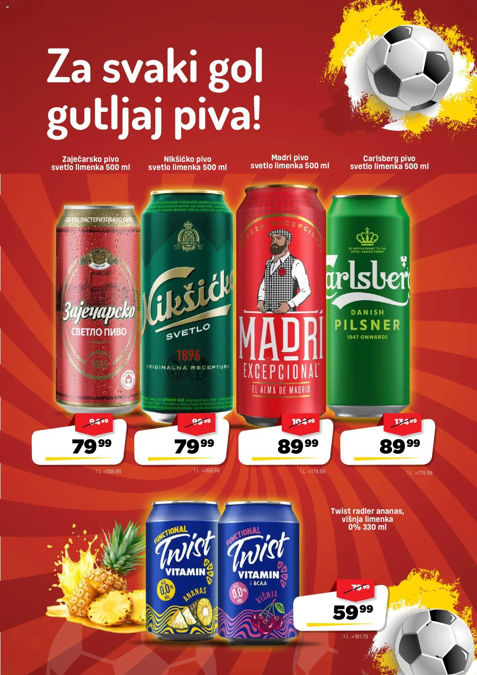 DIS katalog - važi od 06.06.2026 | Strana: 3 | Proizvode: Ananas, Zaječarsko pivo, Pivo, Carlsberg