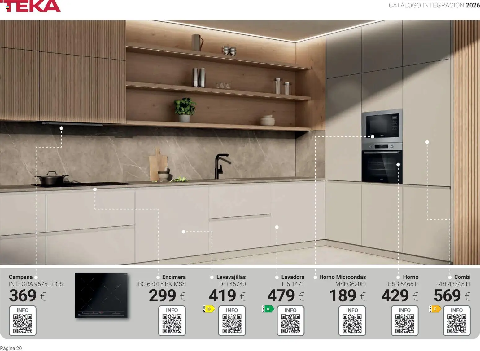 Milar folleto │ válido desde el 01.04.2026 | Página: 20 | Productos: Lavadora, Horno, Horno microondas, Combi