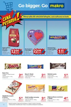 Pogląd oferty "Makro gazetka" - ważna od 12.05.2026 | Strona: 12 | Produkty: Bombonierka, Wafelki PryncyPałki, Wafelki, Pryncypałki dr gerard