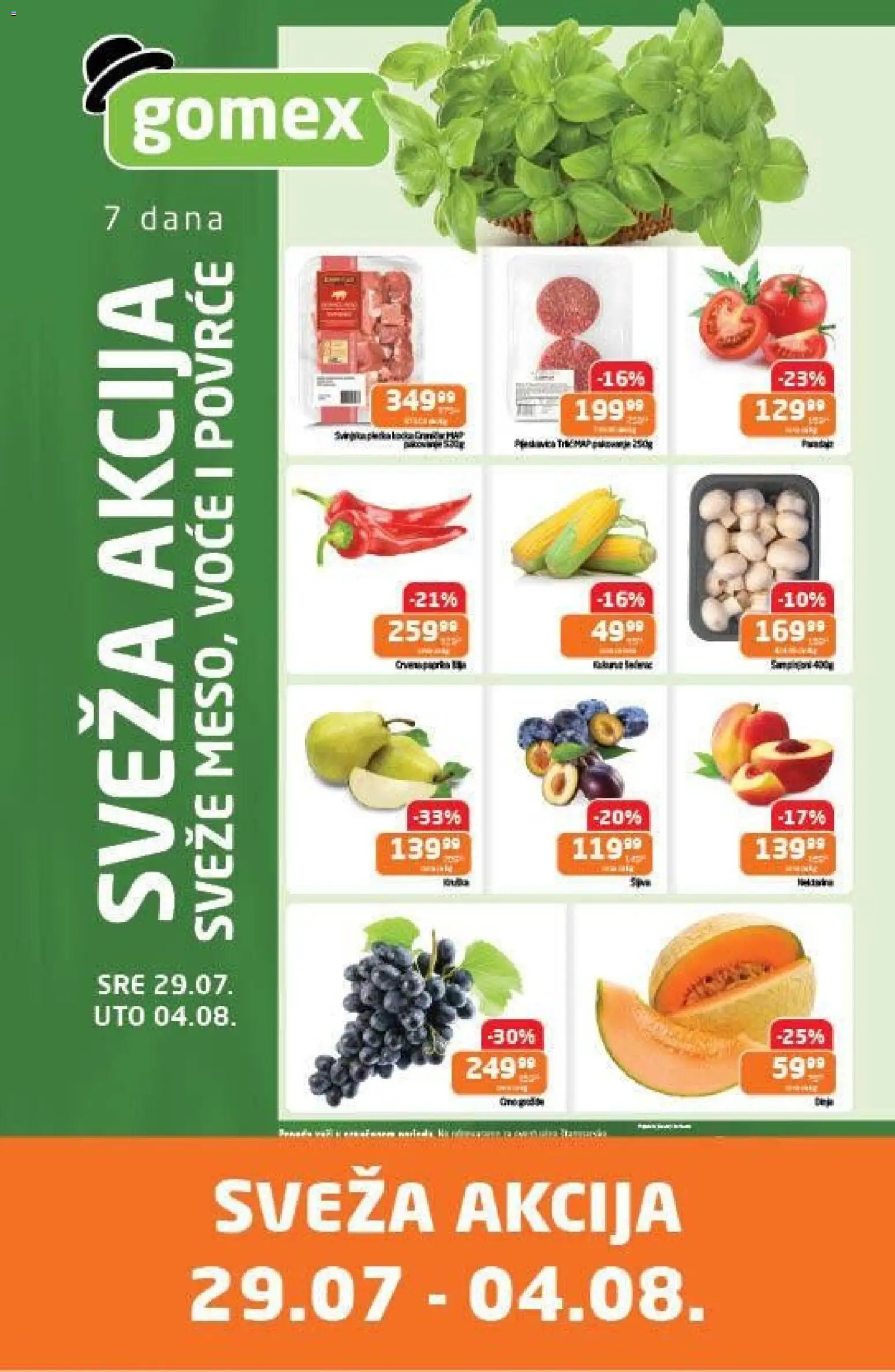 Gomex katalog - važi od 29.07.2026 | Strana: 1