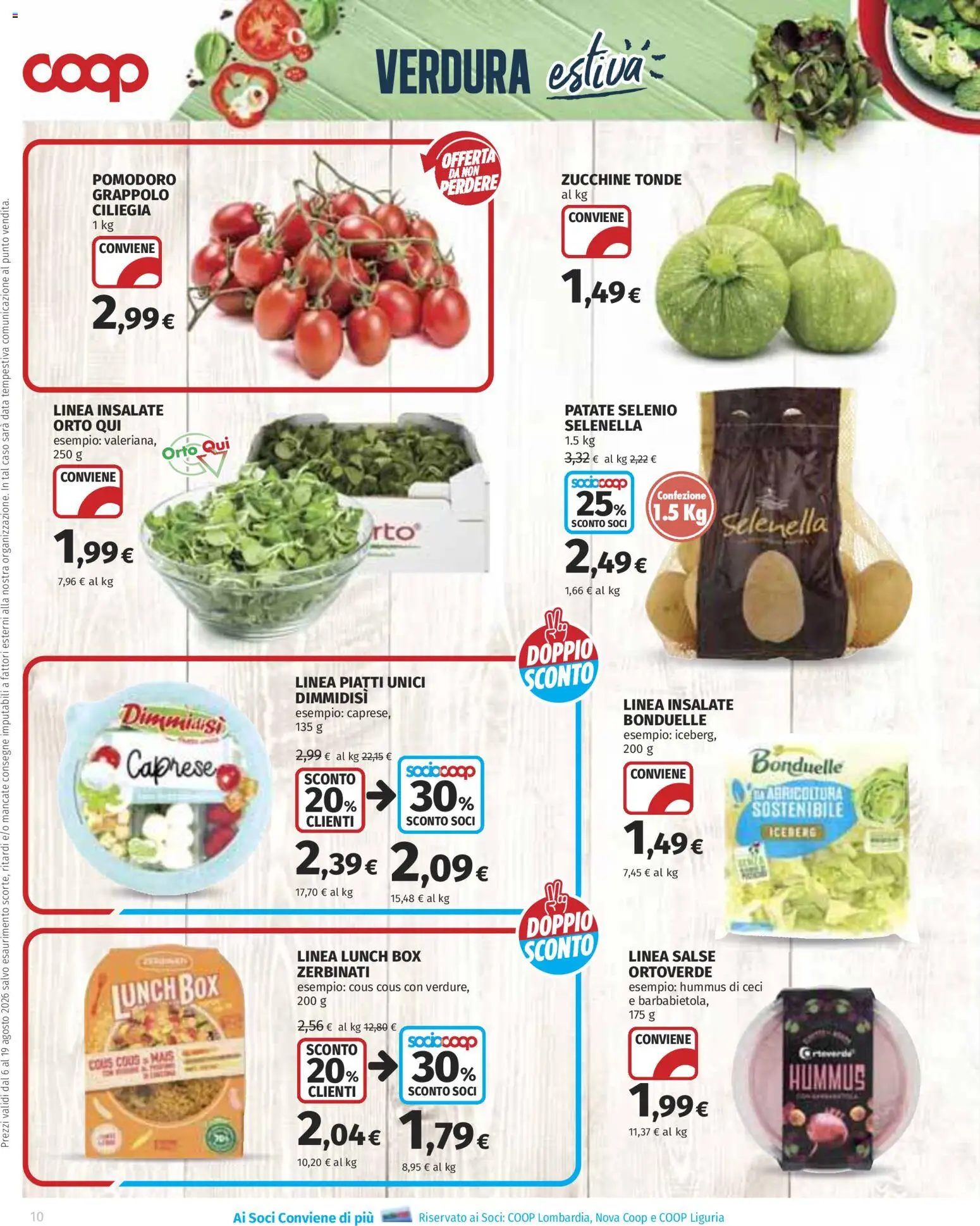 Volantino COOP del 06/08/2026 | Pagina: 10
