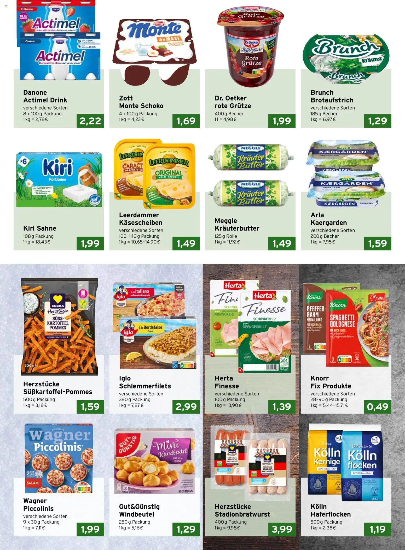 CAP Markt Prospekt – gültig ab 08.06.2026 | Seite: 2 | Produkte: Knorr, Schinken, Sahne, Flocken