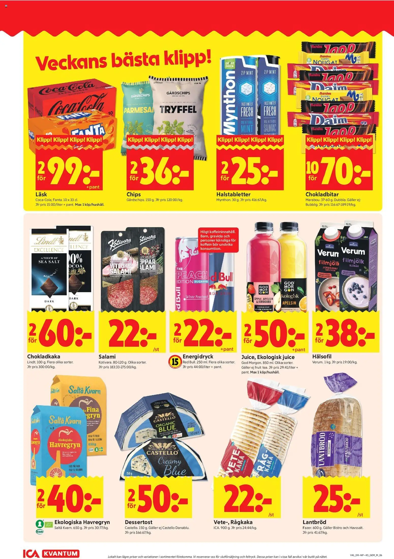 ICA Kvantum reklamblad aktuell från 05/10/2026 | Sida: 8