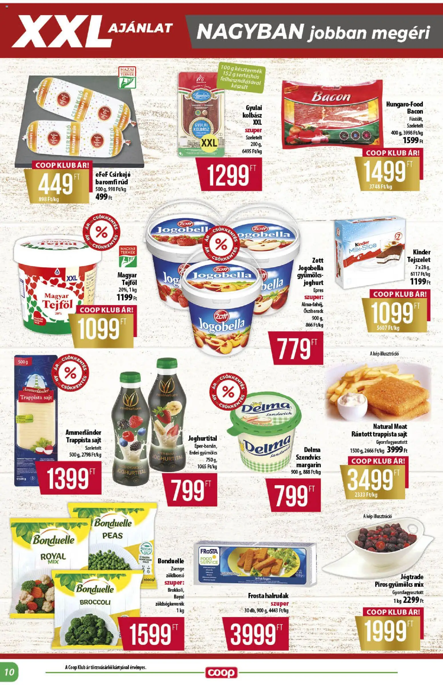 COOP akciós ujság - amely érvényes a következő dátumtól: 2026.10.22. | Oldal: 10