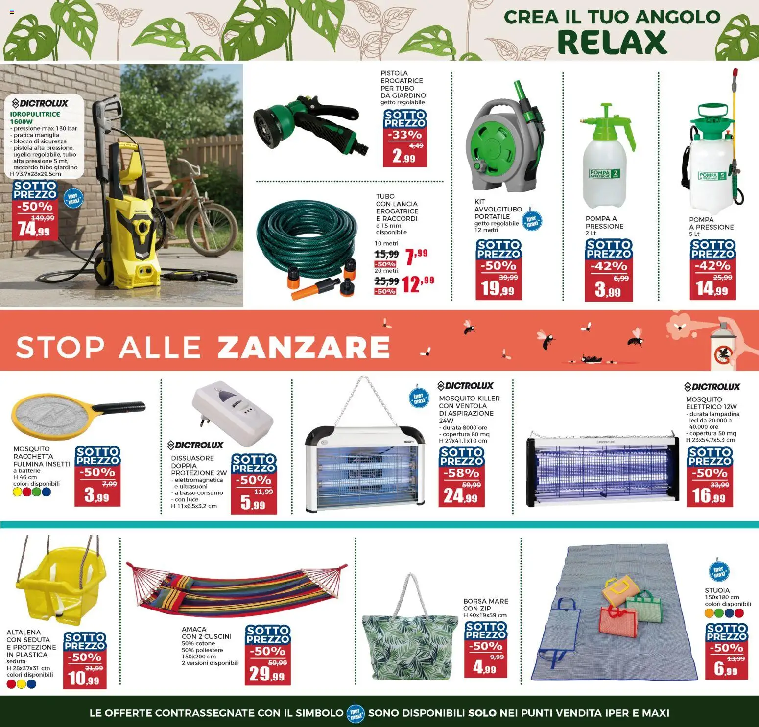 Volantino Happy Casa del 15.04.2026 | Pagina: 30 | Prodotti: Amaca, Altalena, Tubo, Borsa