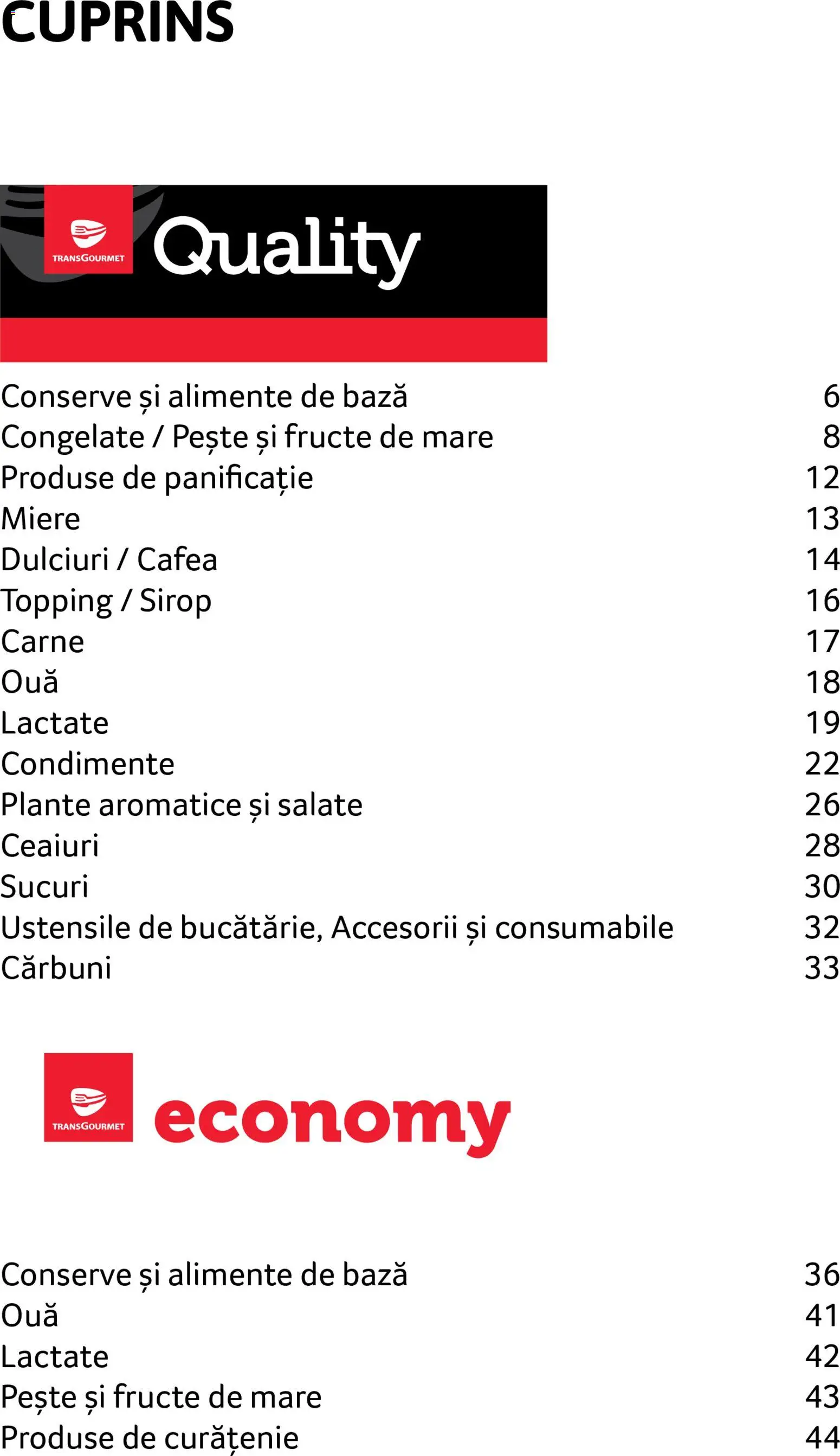 Noul catalog Selgros – valabil de la 30.01.2026 | Pagină: 3 | Produse: Sirop, Condimente, Fructe, Fructe De Mare