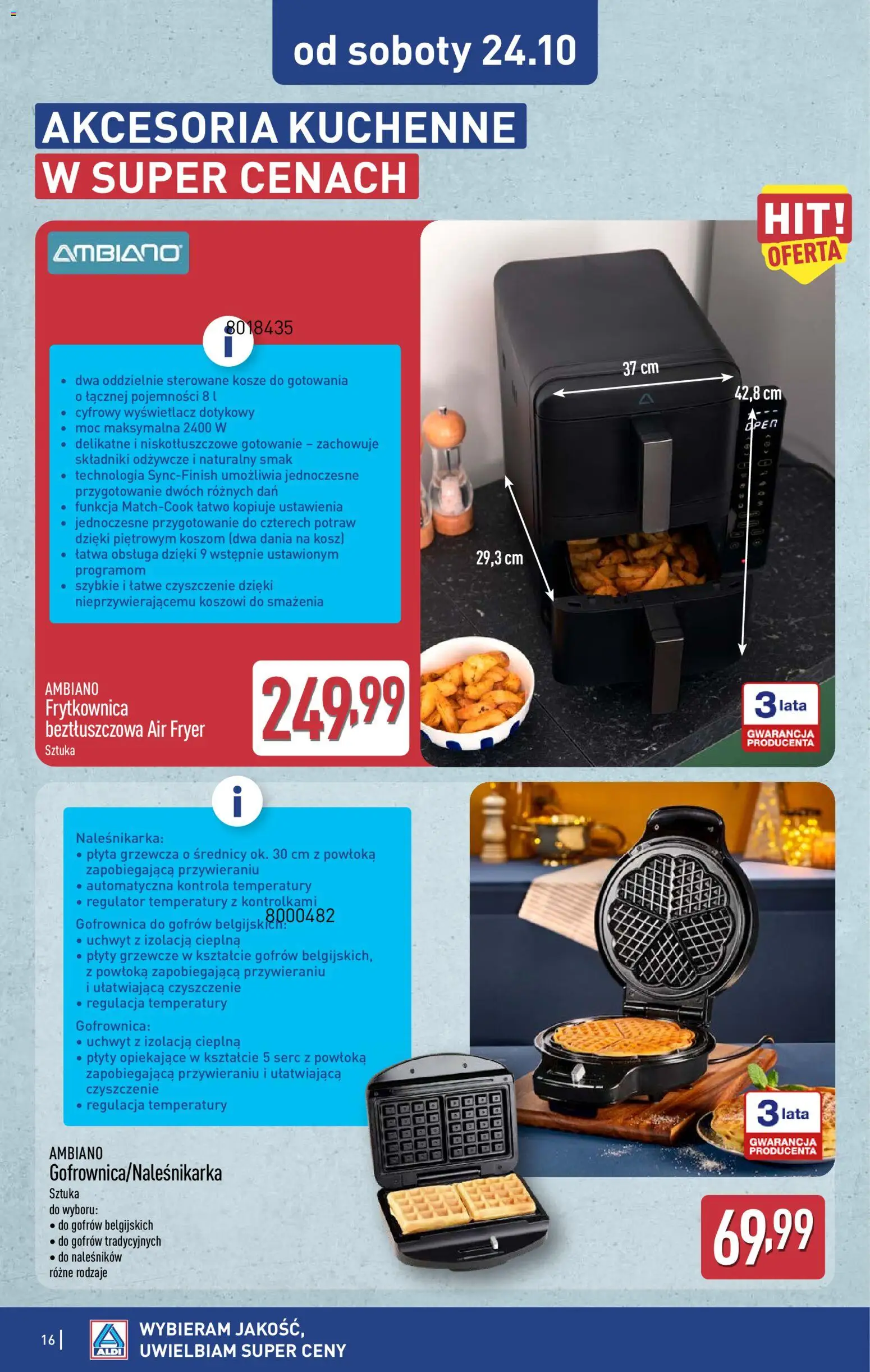 Aldi gazetka - Artykuły przemysłowe i tekstylia od 21.10.2026 | Strona: 16