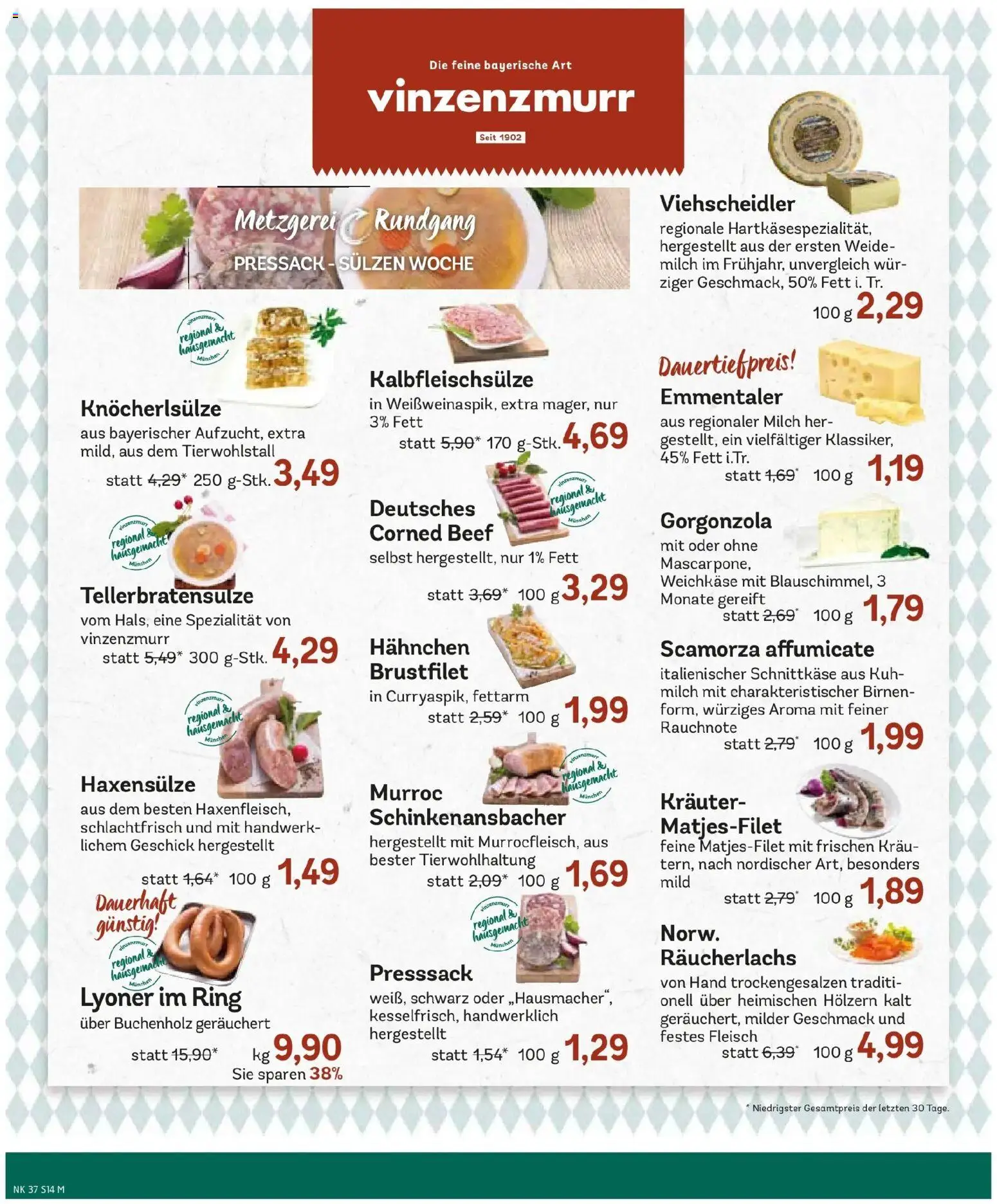 Edeka Prospekt Haar (ab 07.09.2026) » Angebote Online | Seite: 16 | Produkte: Hahnchen, Milch, Räucherlachs, Fleisch