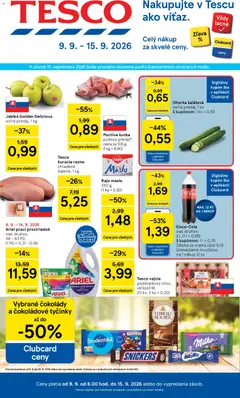 Tesco leták platný od 09.09.2026