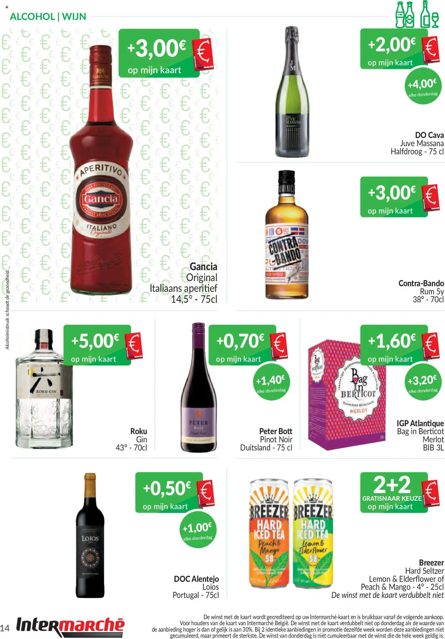 {H1} | Pagina: 14 | Producten: Wijn, Gin, Alcohol, Mango