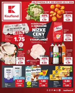 Kaufland SK Šamorín-Mliečno - amely érvényes a következő dátumtól: 2026.09.17.