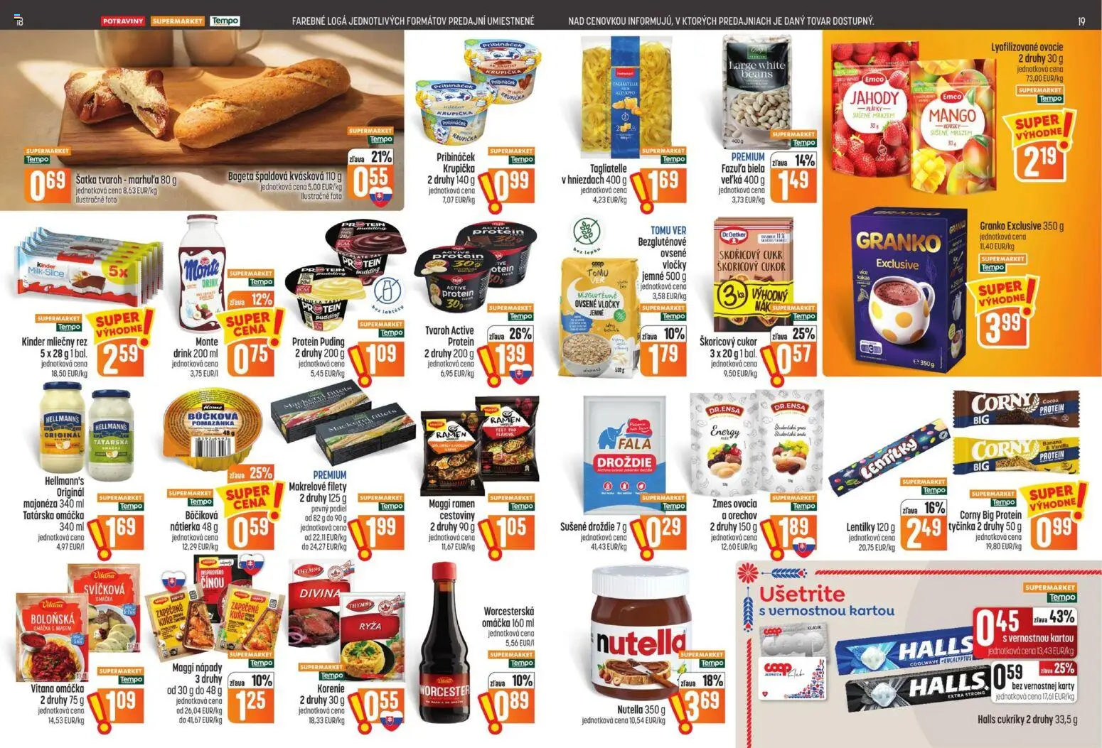 Nové COOP Jednota akcie – leták je platný od 15.10.2026 | Strana: 10 | Produkty: Puding, Cukríky, Jahody, Korenie