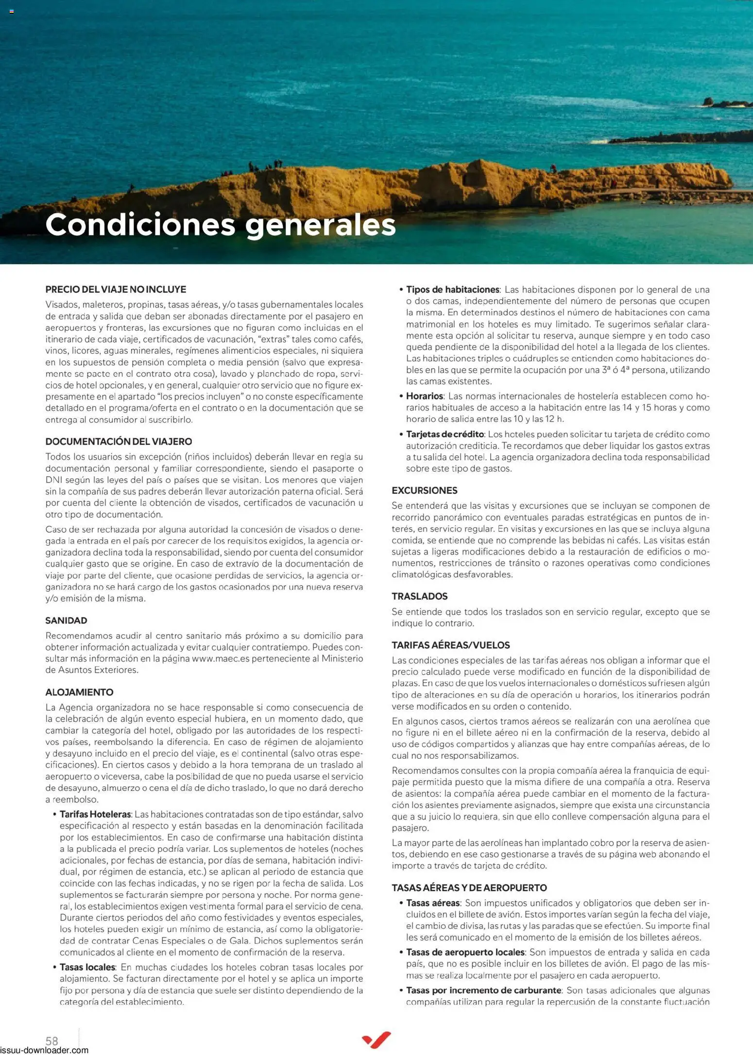 Halcón Viajes Túnez │ válido desde el 08/07/2026 | Página: 58 | Productos: General, Té, Cama