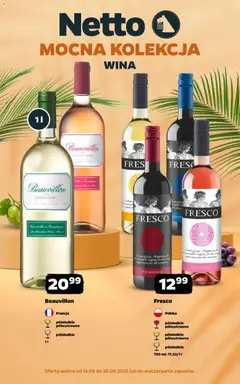 Pogląd oferty "Netto gazetka - Wina" - ważna od 14.09.2026