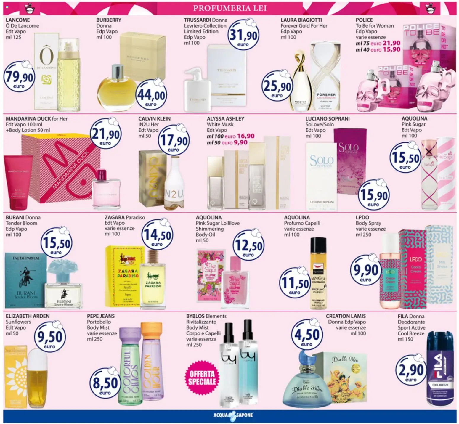 Volantino Acqua e Sapone del 24/08/2026 | Pagina: 2 | Prodotti: Vaniglia, Pepe, Jeans, Profumo