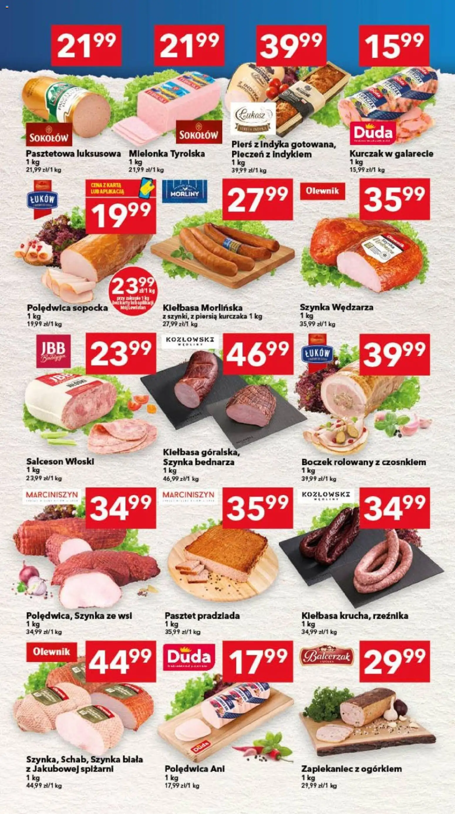 Lewiatan gazetka - Gdańsk od 10.09.2026 | Strona: 2 | Produkty: Karta, Polędwica sopocka, Boczek, Pierś z indyka