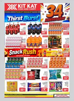 KIT KAT Cash & Carry specials catalogue – valid from 24/09/2026 | Page: 2 | Products: Coke, Switch, Chips, Lemon