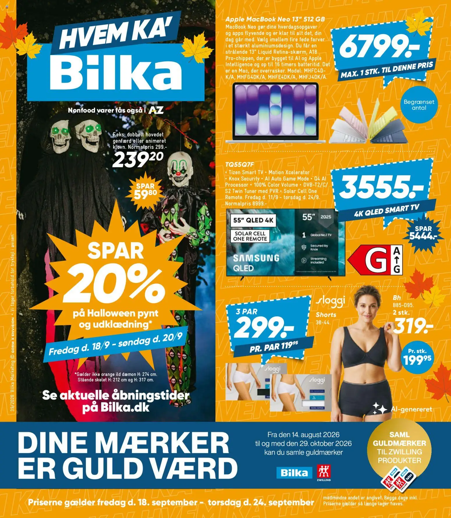 Bilka tilbudsavis – gyldig fra 18/09/2026 | Side: 1