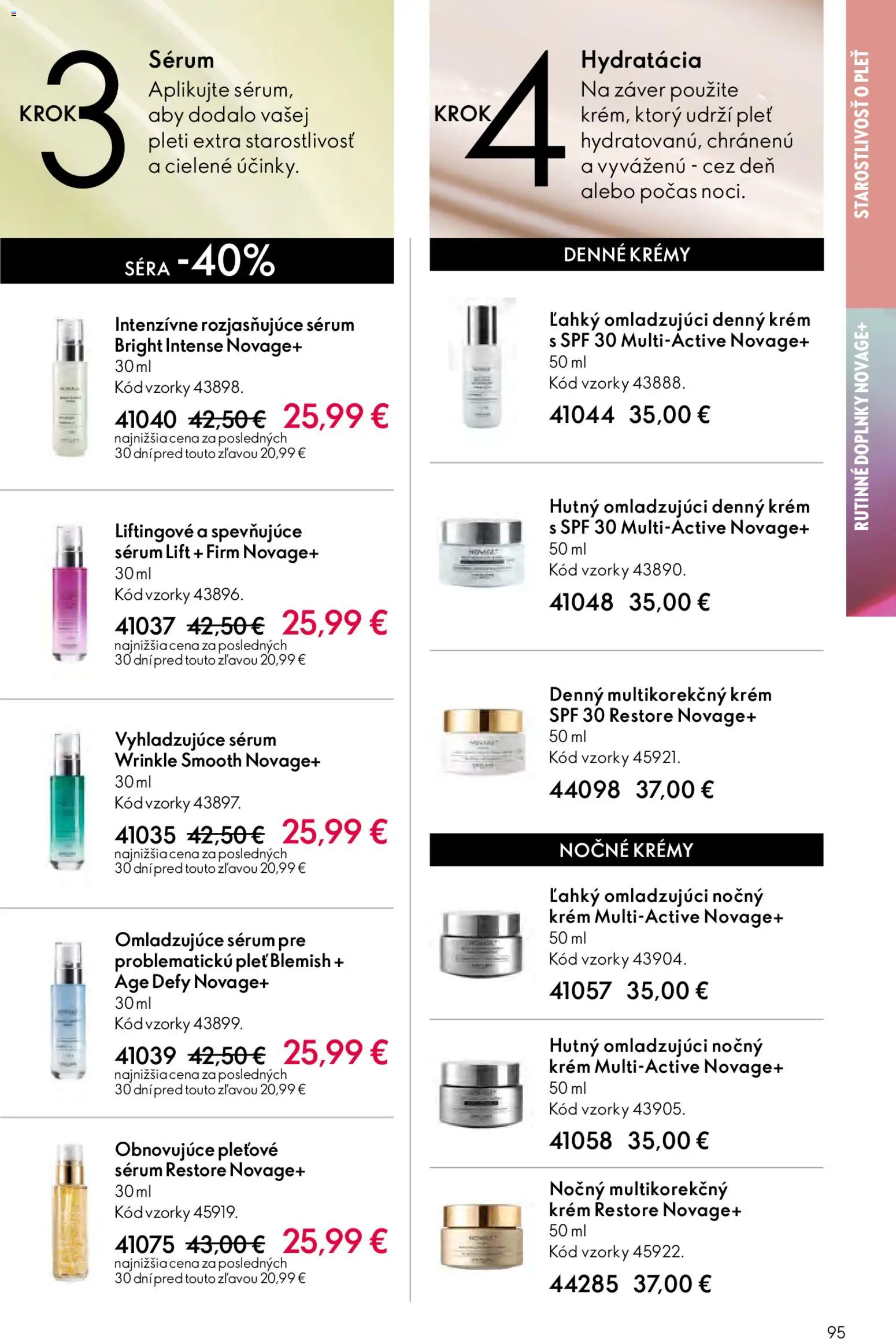 Nové Oriflame akcie – leták je platný od 27.05.2026 | Strana: 95 | Produkty: Krém
