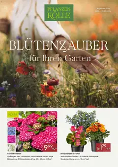 Pflanzen-Kölle Blütenzauber für Ihren Garten ab 18.05.2026 gültig