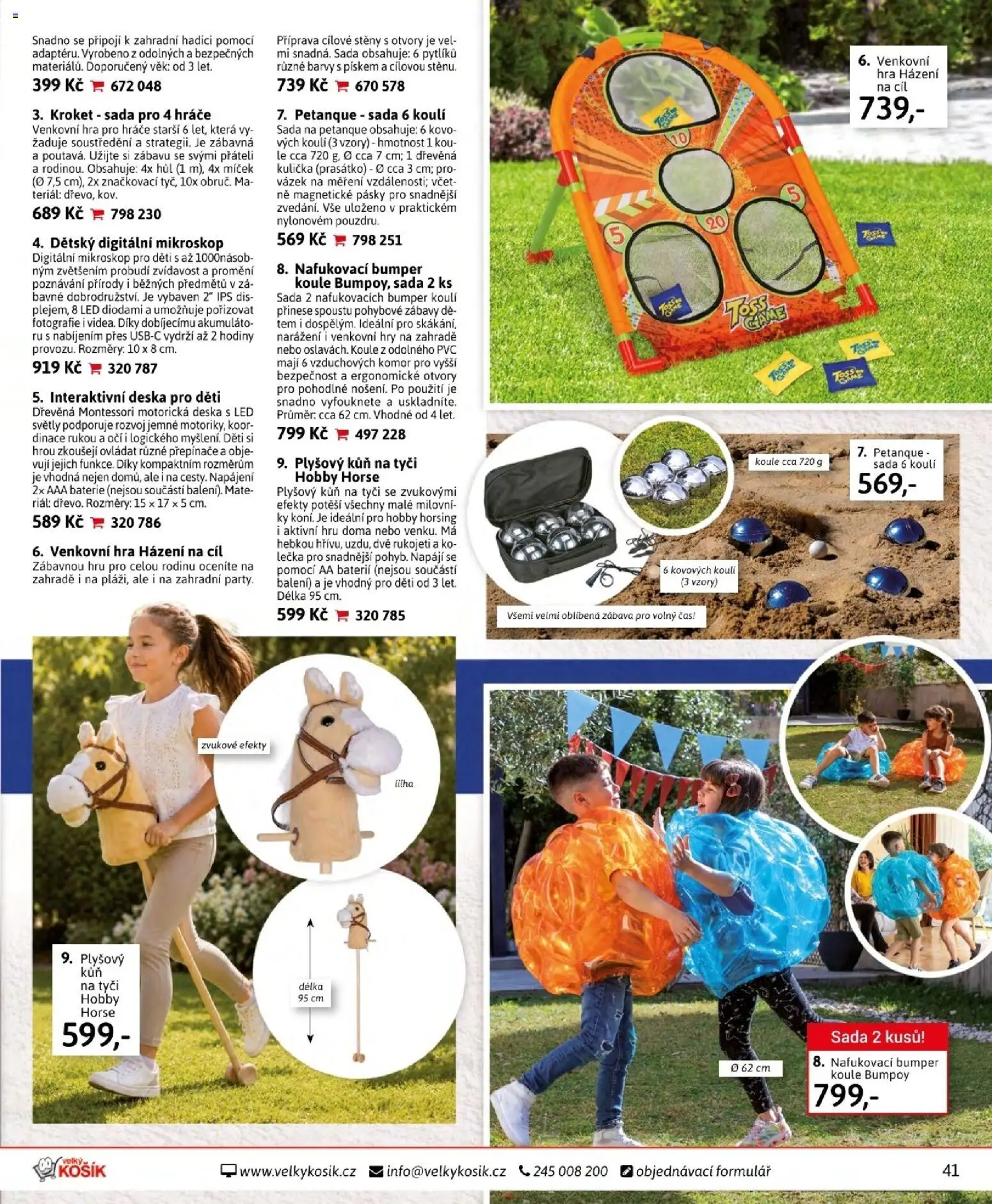 Velký Košík katalog srpen 2026 od 01.08.2026 | Strana: 41 | Produkty: AAA baterie, Hra, Baterie, Barvy