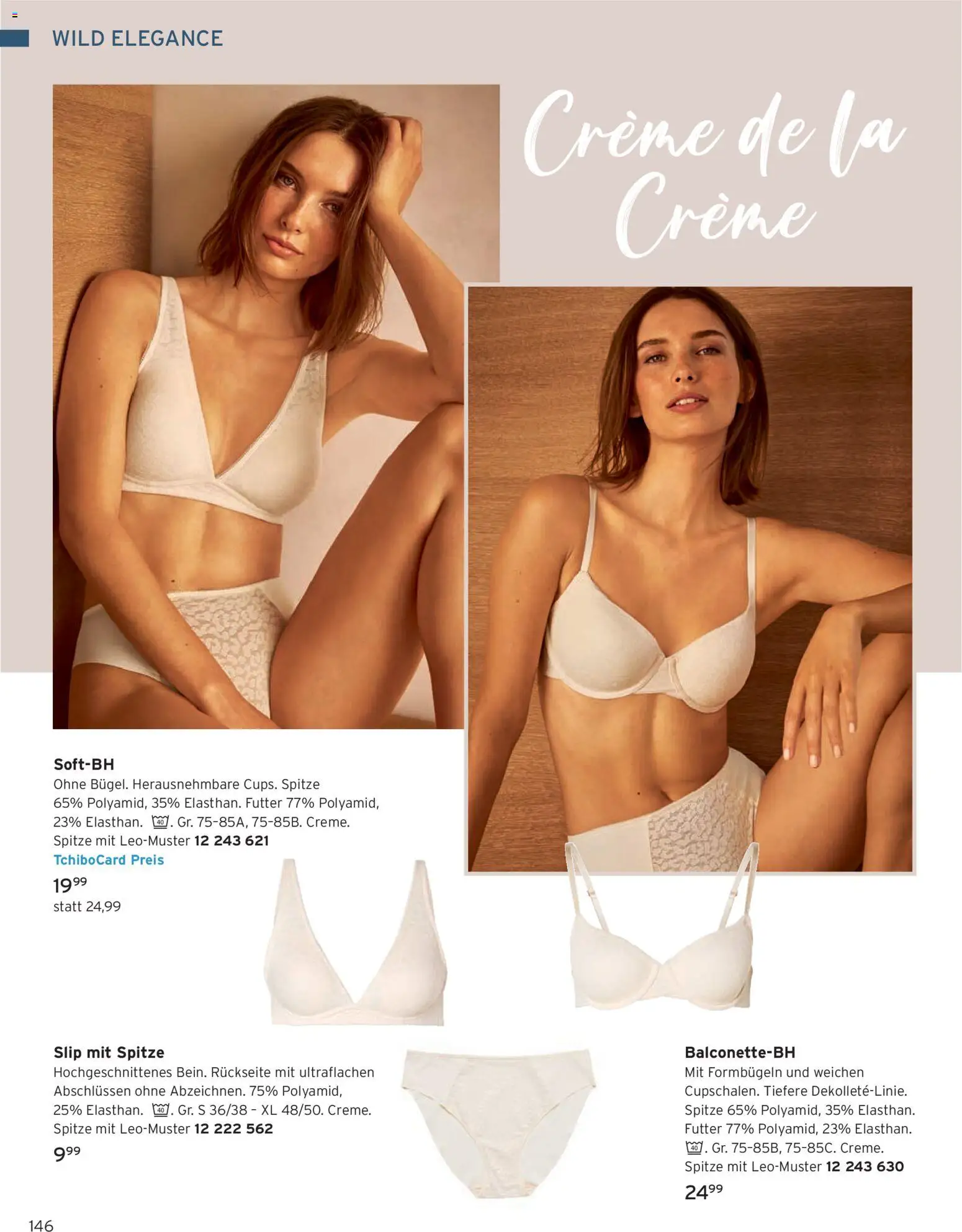 Angebote Tchibo – gültig ab 01.11.2026 | Seite: 146 | Produkte: Creme, Slip