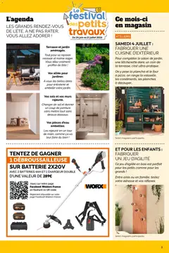 Weldom - Prévisualisation de Weldom catalogue valide à partir de 23/06/2026 | Page: 3 | Produits: Plancha, Four, Débroussailleuse, Batterie