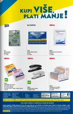 Metro katalog BMPL - pregled Metro kataloga - važi od 01.08.2026 | Strana: 34 | Proizvode: Sto, Baterija, Baterije