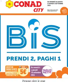 Anteprima del volantino Conad volantino City Lombardia valido a partire dal 28/08/2026