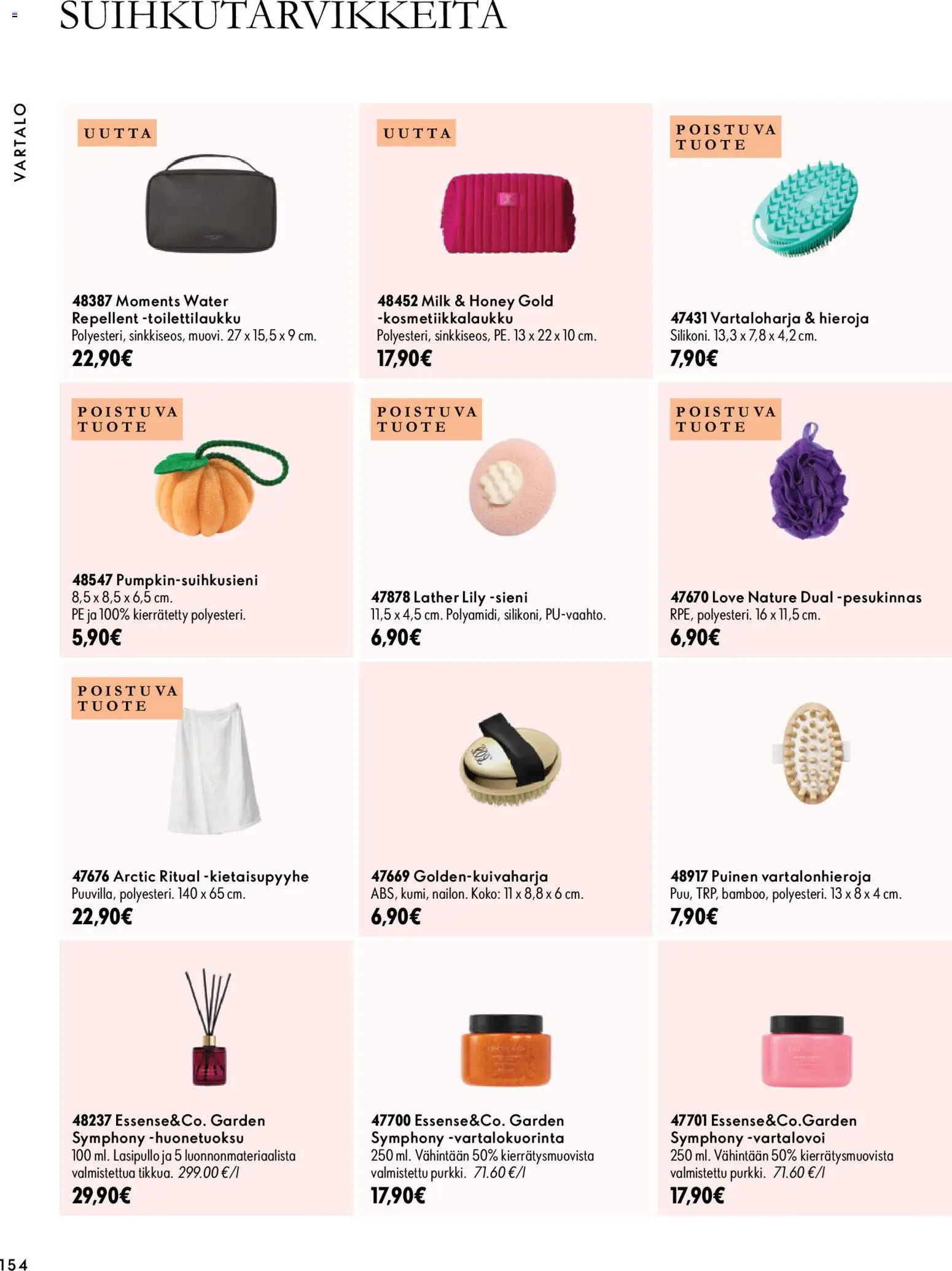 Oriflame tarjoukset – voimassa 18/11/2026 alkaen | Sivu: 154 | Tuotteet: Vartalovoi, Sieni