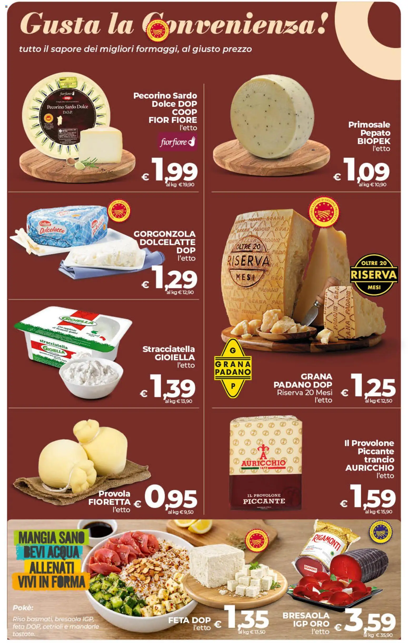 Volantino Ipercoop del 07.04.2026 | Pagina: 14 | Prodotti: Riso, Cetrioli, Feta, Pecorino