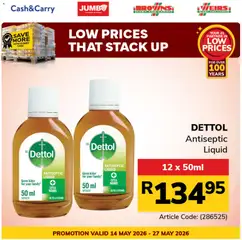 Jumbo specials catalogue – valid from 14.05.2026 | Page: 4 | Products: Case, Antiseptic liquid
