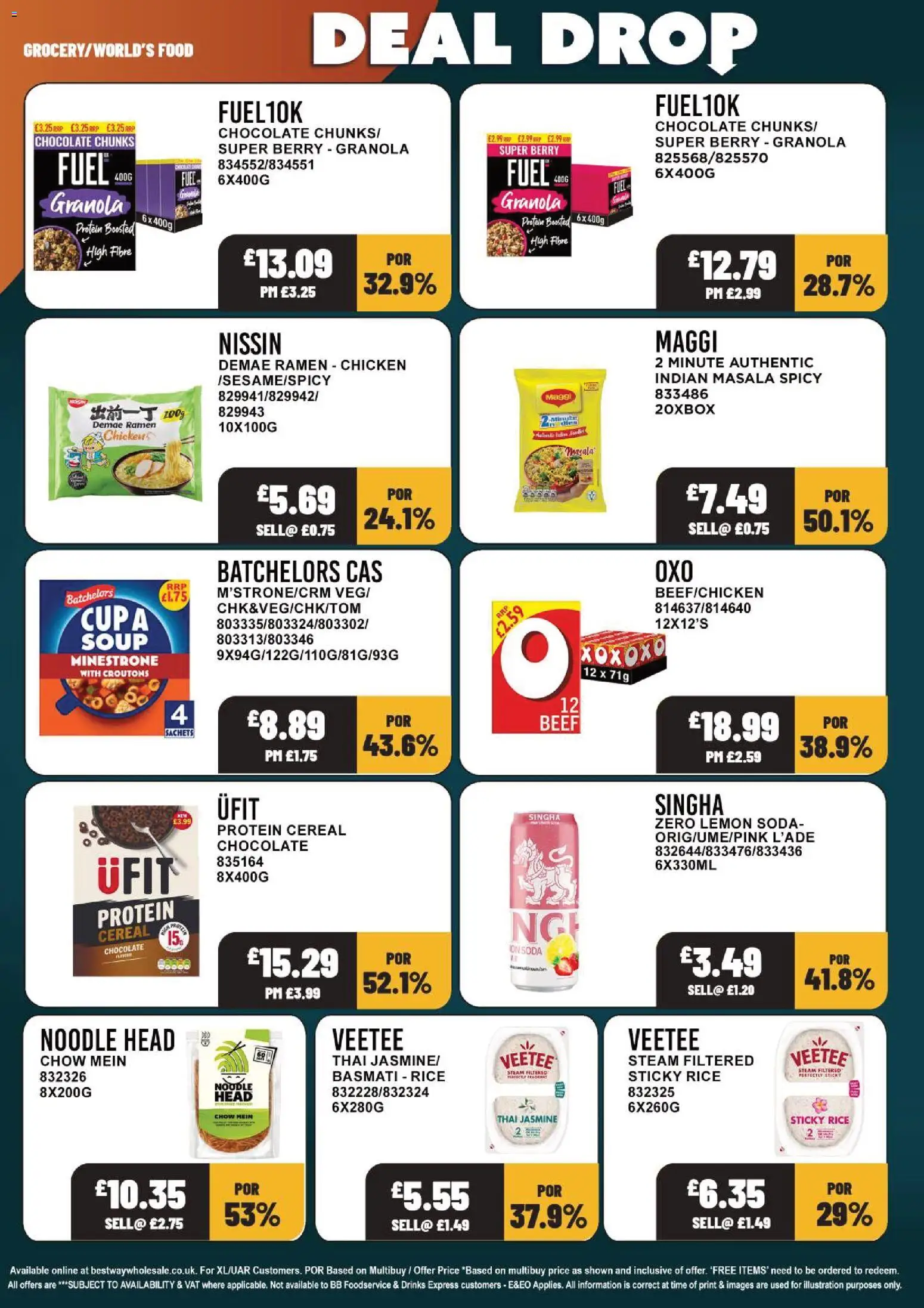 {H1} | Page: 14 | Products: Chocolate, Beef, Soda, Lemon