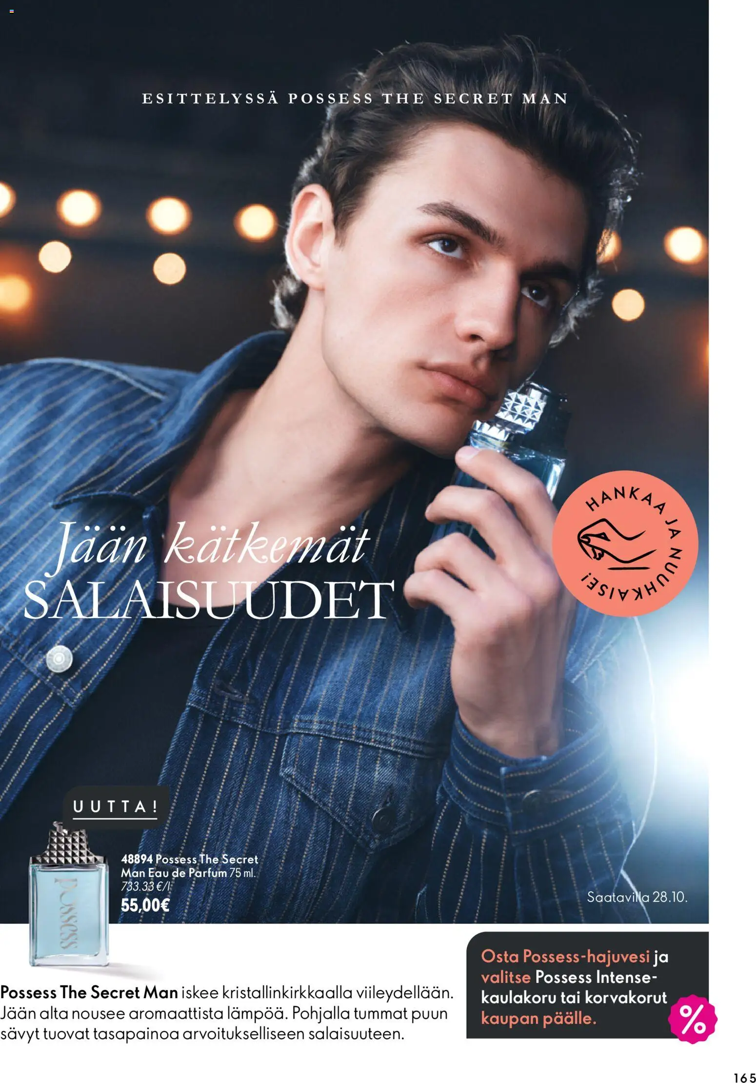 Oriflame tarjoukset – voimassa 07/10/2026 alkaen | Sivu: 165 | Tuotteet: Kaulakoru, Korvakorut
