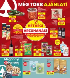 Interspar akciós újság - amely érvényes a következő dátumtól: 14.05.2026 | Oldal: 18